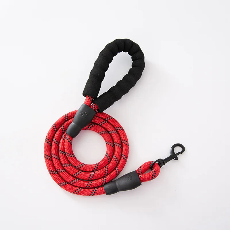 Reflective Dog Leash Strong Nylon Dog Leash For Large Medium Small Dog Leash Ropes Pet Accessories Golden Retriever Labradors