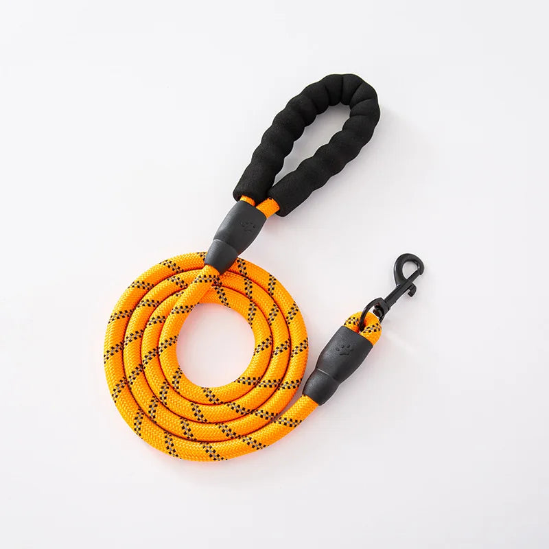 Reflective Dog Leash Strong Nylon Dog Leash For Large Medium Small Dog Leash Ropes Pet Accessories Golden Retriever Labradors
