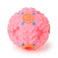 3 Color Squall Ball Pet Food Dropping Ball Pet Puzzle the Toy Dog Toy Sounding Toy Squeaky Ball round