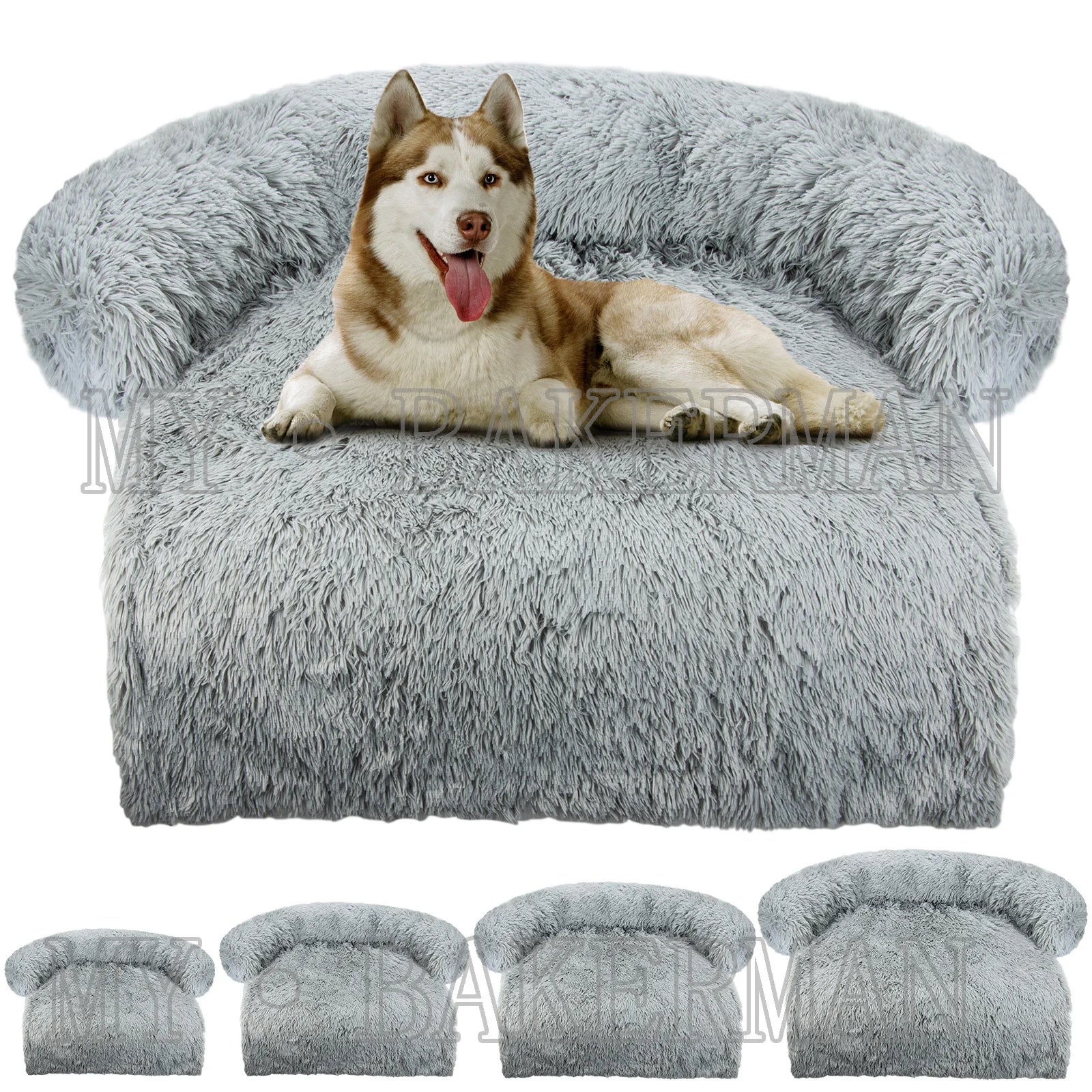 S-XXL  Pet Dog Bed Sofa For Dog Pet Calming Bed Warm Nest Washable Soft Furniture Protector Mat Cat Blanket Large Dogs Sofa Bed