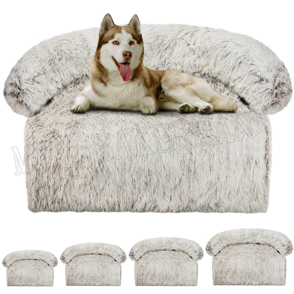 S-XXL  Pet Dog Bed Sofa For Dog Pet Calming Bed Warm Nest Washable Soft Furniture Protector Mat Cat Blanket Large Dogs Sofa Bed